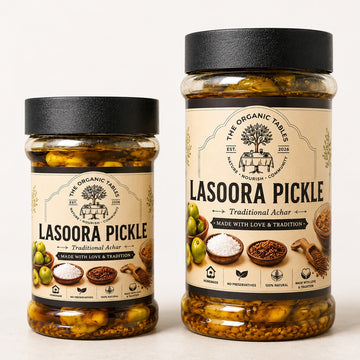 Premium Lasoora Pickle (Lasoda Achar) – Homemade & 100% Natural