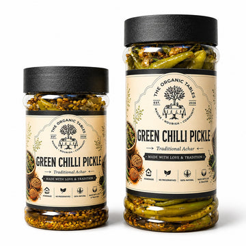 Organic Green Chilli Pickle | Authentic Pakistani Achar