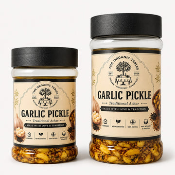 Organic Garlic Pickle | Authentic Traditional Achar